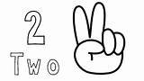Fingers Coloring Page sketch template