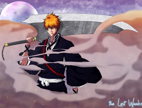 Soul reaper Ichigo Kurosaki by thelostwoodss on DeviantArt