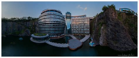 Panorama of the Intercontinental Hotel Wonderland Shanghai