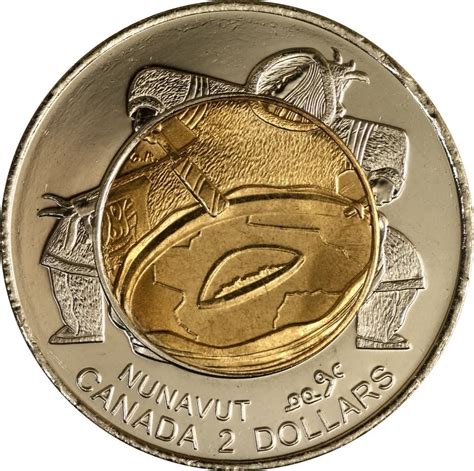 Canadian 2 Dollar Coin Reverse Design Evolution