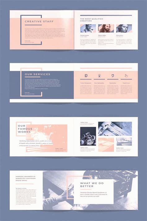Pro Brochure Template 20 Pages in 2020 | Brochure design layout, Brochure design template ...