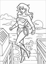 Wonder Woman Coloring Pages For Girls sketch template