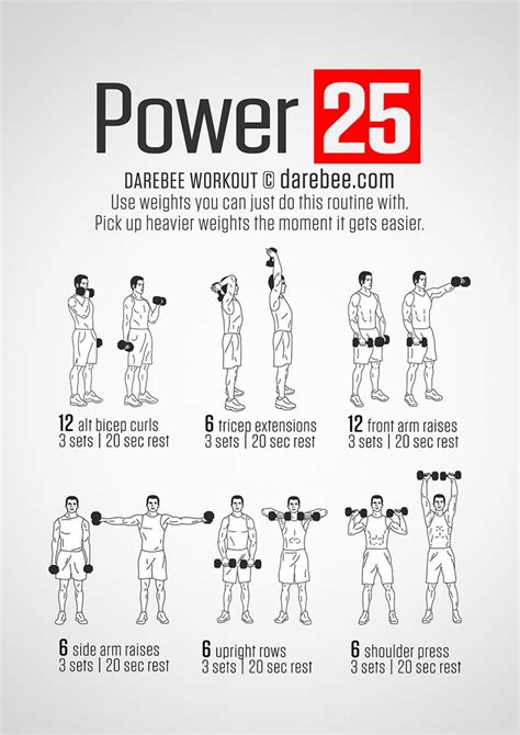 Upper Body Dumbbell Circuit