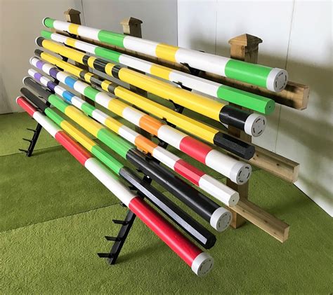 High Quality Crosswood Show Jump Poles Painted Two Colours - 3m – JP ...