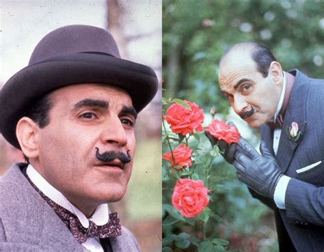 Agatha Christie's Poirot: photos, 1989—2004 || British actor David Suchet Hercule Poirot, Agatha ...