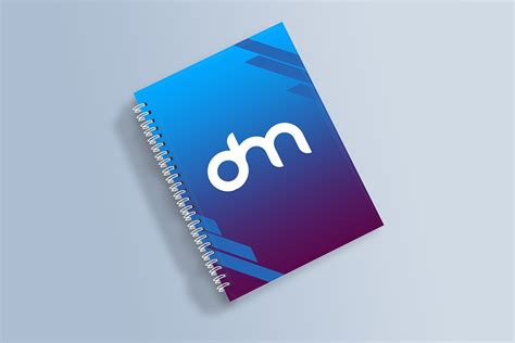 Spiral Notebook Mockup – Download PSD