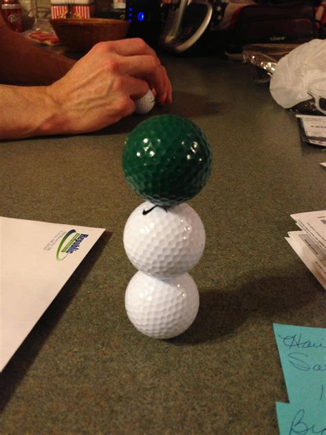 I stacked three golf balls on top of each other : r/mildlyinteresting