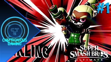 Inkling Online Matches #1 | Super Smash Bros Ultimate Gameplay - YouTube