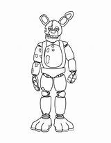 FNAF Coloring Pages Free Printable PDF sketch template