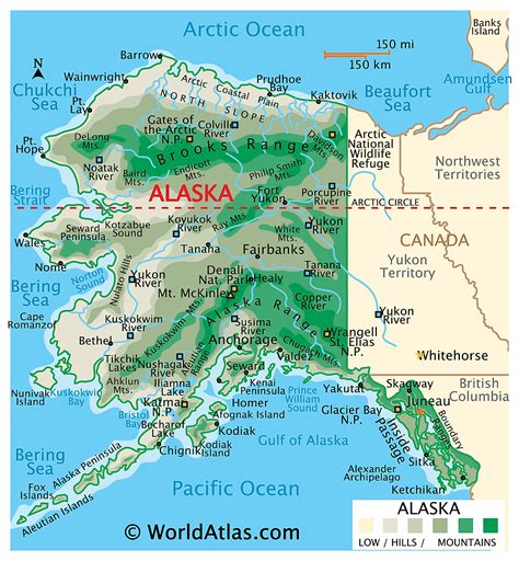 Printable Alaska Map