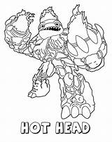 Eruptor In Skylander Giants Coloring Page  Free Printable sketch template