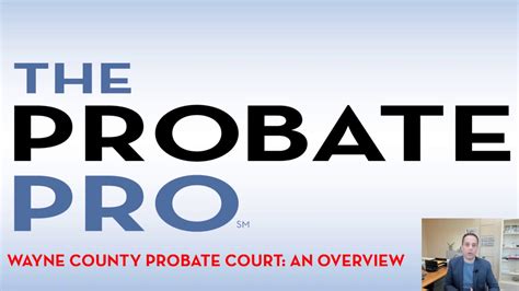 Wayne County Probate Court: An Overview #theprobatepro #probate # ...