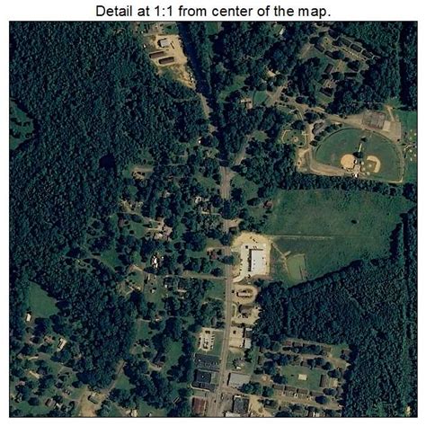 Aerial Photography Map of Vernon, AL Alabama