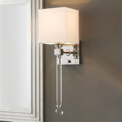 Chic Sophisticate Crystal Torch Sconce | Wall sconces bedroom, Wall ...