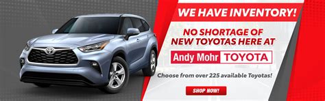 New & Used Toyota Dealer Avon IN | Andy Mohr Toyota