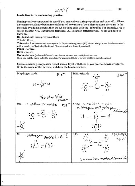 Lewis Structure Practice Worksheet – Englishworksheet.my.id