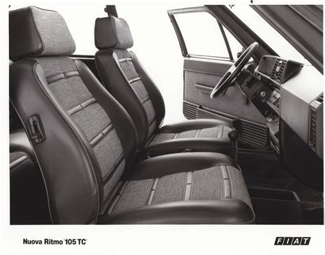 Fiat Ritmo 105 TC interior (Geneva, 02/83)