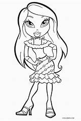 Free Printable Bratz Coloring Pages For Kids  Cool2bKids sketch template