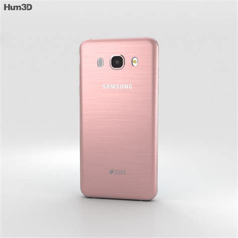 Samsung Galaxy J5 (2016) Rose Gold 3D model - Electronics on Hum3D