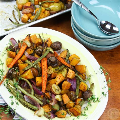 Roasted Fall Vegetables - Colorful Recipes | Recipe | Roasted fall vegetables, Veggie dishes ...