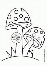 Printable Trippy Mushroom Coloring Pages sketch template