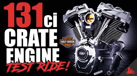 Harley 131ci CRATE ENGINE Stage 4 Test Ride! - YouTube