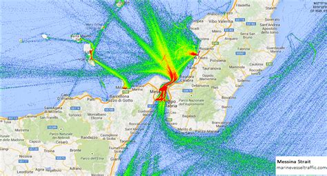 MESSINA STRAIT SHIP TRAFFIC TRACKER | Marine Vessel Traffic