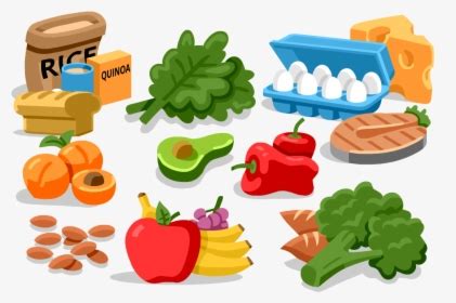 Food Clipart Salty Healthy - Food Energy Clipart, HD Png Download - kindpng