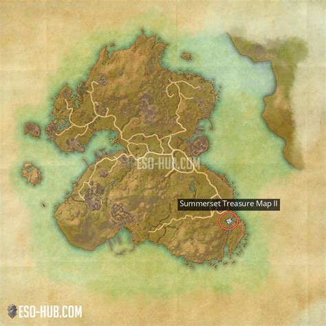 Summerset Treasure Map II - ESO Hub - Elder Scrolls Online