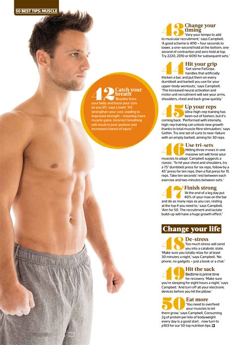 Ultimate Health Care Guide: 50 Best Muscles Building Tips