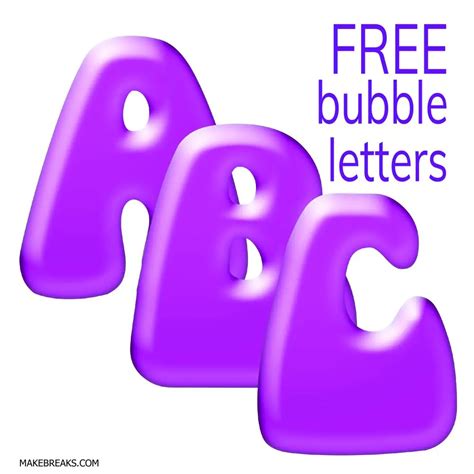 Print Out Bubble Letters Free Printable Bubble Letters Make Breaks | My XXX Hot Girl