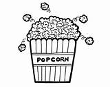Popcorn Bag coloring Page  Download Print Or Color Online For Free sketch template