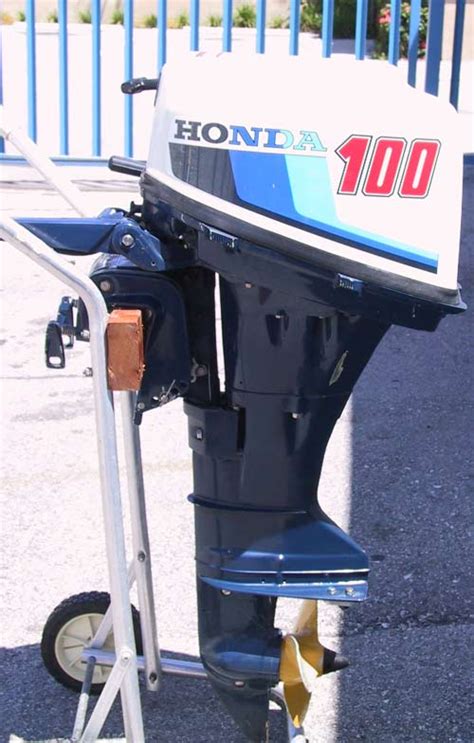 Honda b100 outboard overheats