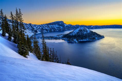 Crater Lake National Park Sunrise Fine Art Photo Print | Photos by Joseph C. Filer