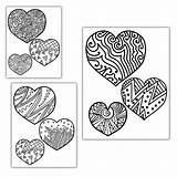 PLR Heart Coloring Pages – plr Printables Store sketch template