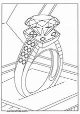 Jewels Coloring Pages And Book 14 Printable PDFs sketch template