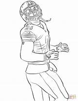 30  Football Player Coloring Pages Free Printable PDF & Online sketch template