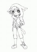 Anime Coloring Pages  Best For Kids sketch template