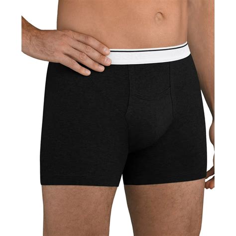 Jockey - Jockey Pouch Boxer Briefs 2-Pack Black Large Mens - Walmart.com - Walmart.com