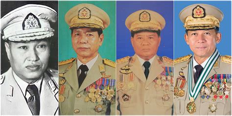 Disreputable Commanders-in-Chief of the Myanmar Military