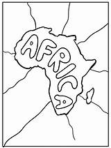Free Printable Africa Map Coloring Page  Pages sketch template