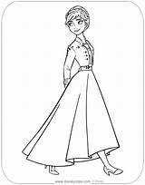 Disney Characters Coloring Pages Frozen sketch template