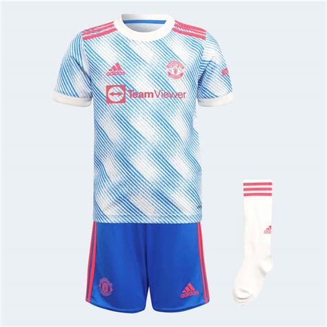 SneakersbeShops | Manchester United Away Mini Kit 2021 2022 | Domestic ...