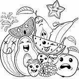 Fruits Coloring Pictures sketch template