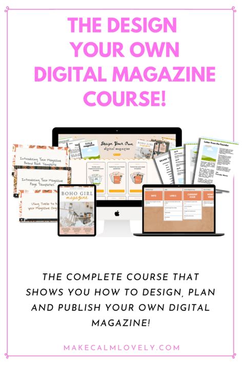 How to Design & Create your own Digital Magazine