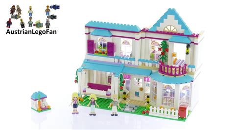 Lego Friends 41314 Stephanie´s House - Lego Speed Build Review - YouTube