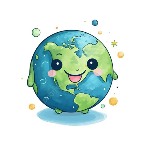 Cute Planet Earth, Earth Day, Planet, Earth PNG Transparent Image and Clipart for Free Download