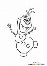 Olaf Coloringoo Colouring Sketch Coloring Page sketch template