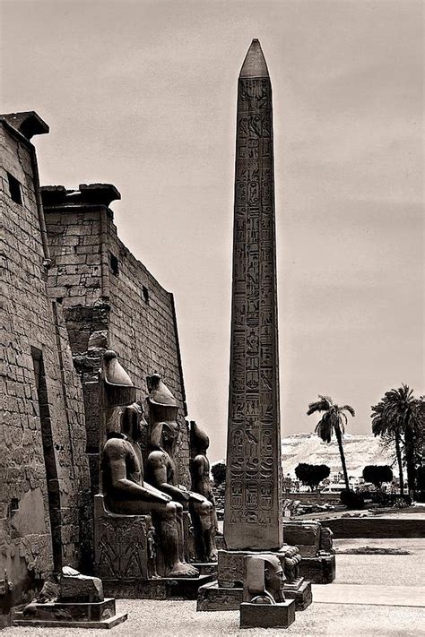 Luxor Temple with Obelisk Photograph by Wayan Mawa - Pixels