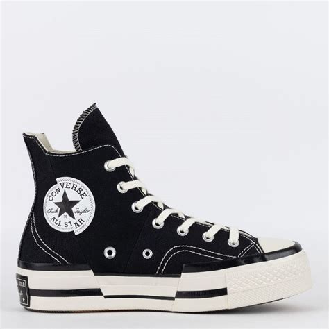 Tênis Converse Chuck 70 Hi Plus Preto Amendoa CT19700002 | Converse All ...